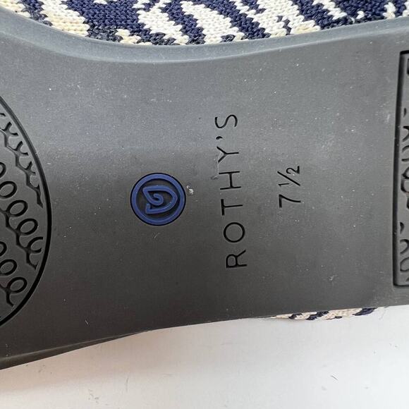 Rothy's The Almond Loafers Women's Size 7.5 Zebra Print - Picture 11 of 14